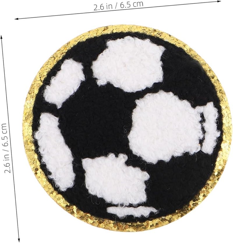 Safigle 10 قطعة رقع كرة القدم مطرزة شارات خياطة للسترات المشجعين - Image 2